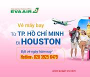 Vé máy bay từ TPHCM đi Houston