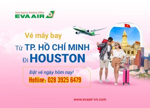 Vé máy bay từ TPHCM đi Houston