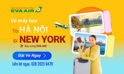 Vé máy bay từ Hà Nội đi New York