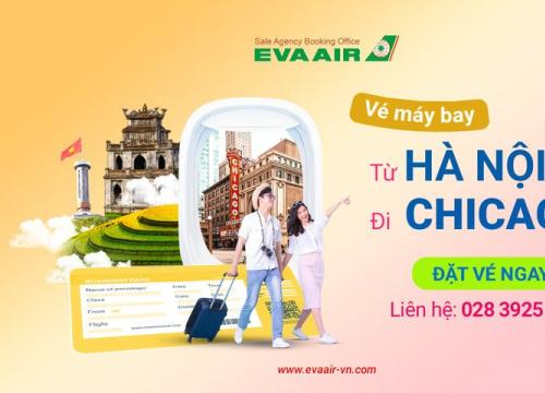 Vé máy bay từ Hà Nội đi Chicago