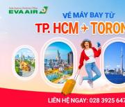 Vé máy bay từ TPHCM đi Toronto