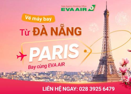 Vé máy bay từ Đà Nẵng đi Paris