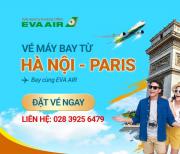 Vé máy bay từ Hà Nội đi Paris