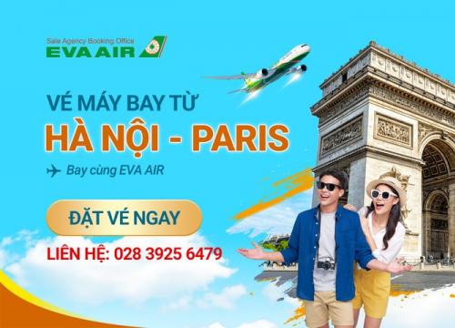 Vé máy bay từ Hà Nội đi Paris