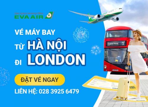 Vé máy bay từ Hà Nội đi London
