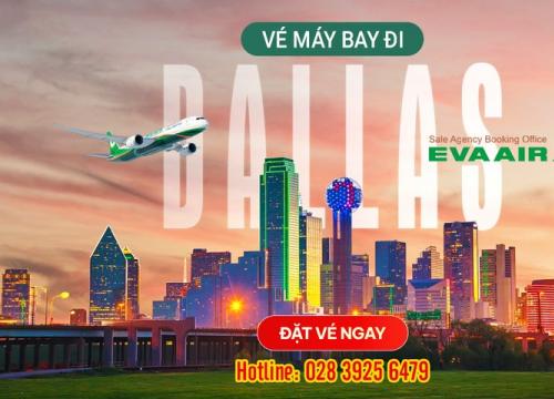 Vé máy bay đi Dallas EVA Air