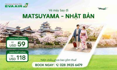 Vé máy bay giá rẻ đi Matsuyama - EVA Air