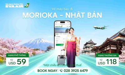 Vé Máy Bay Đi Morioka Nhật Bản giá rẻ (Iwate) | Đại lý EVA Air