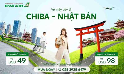 Vé máy bay đi Chiba – Khuyến mãi HOT Chỉ từ 49 USD