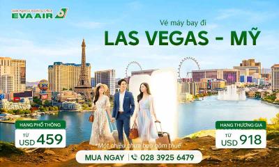 Vé máy bay EVA Air đi Las Vegas