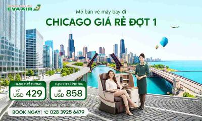 Vé máy bay đi Chicago giá rẻ