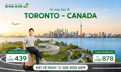 Vé Máy Bay Đi Toronto Giá Rẻ
