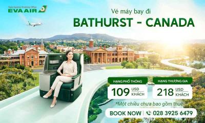 Vé máy bay EVA Air đi Bathurst giá rẻ