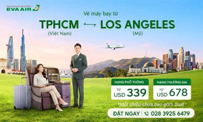 Vé máy bay từ TPHCM đi Los Angeles - Lịch bay mới
