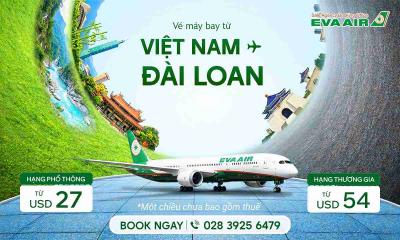 Vé máy bay Việt Nam đi Đài Loan