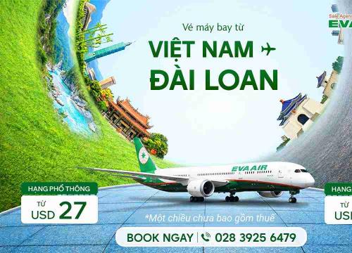 Vé máy bay Việt Nam đi Đài Loan