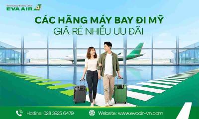 Các hãng máy bay đi Mỹ giá rẻ nhiều ưu đãi