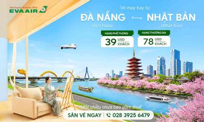Siêu khuyến mãi vé máy bay Đà Nẵng đi Nhật Bản