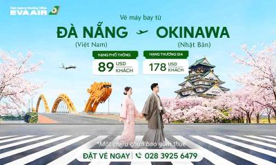 Khuyến mãi HOT vé máy bay Đà Nẵng đi Okinawa
