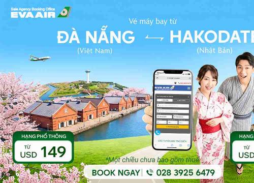 Khuyến mãi vé máy bay từ Đà Nẵng đi Hakodate