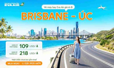 Vé máy bay đi Brisbane giá rẻ