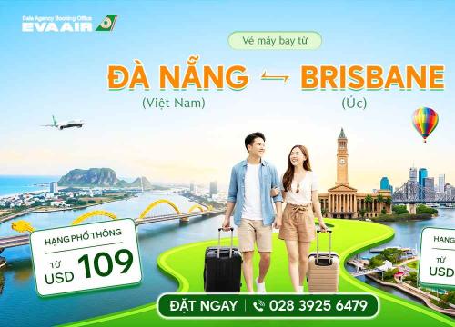 Vé máy bay từ Đà Nẵng đi Brisbane