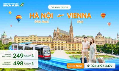 Vé máy bay từ Hà Nội đi Vienna
