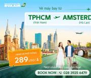 Vé máy bay từ TPHCM đi Amsterdam