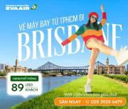 Vé máy bay từ TPHCM đi Brisbane