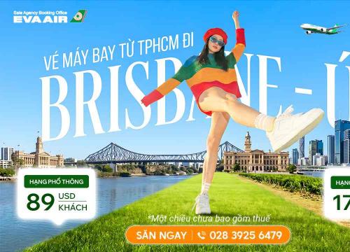 Vé máy bay từ TPHCM đi Brisbane