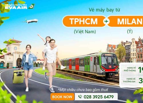 Vé máy bay từ TPHCM đi Milan
