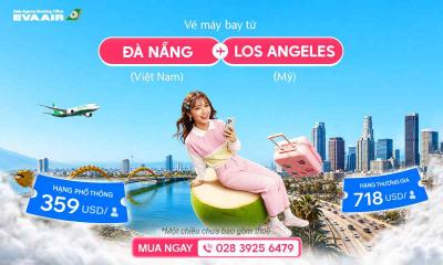 Vé máy bay từ Đà Nẵng đi Los Angeles giá tốt nhất