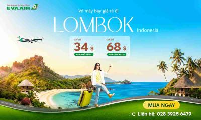 Vé máy bay EVA Air đi Lombok giá rẻ