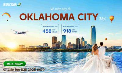 Vé máy bay đi Oklahoma City EVA Air